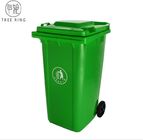 Czerwone / zielone plastikowe kosze na śmieci, 240-litrowy zużyty pojemnik na śmieci do recyklingu papieru