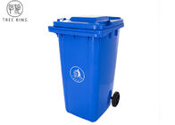 Gospodarstw domowych 240 litrowe kosze na śmieci z tworzyw sztucznych, czerwony kosz na śmieci na śmieci ogrodowe