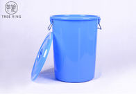 B280L Gospodarstwa domowe Plastikowe kosze na śmieci, Okrągłe pojemniki do przechowywania z pokrywką do zbiórki