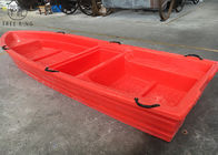 Rotomolding 8 osób Plastikowa łódź wiosłowa do ratowania / połowów LLDPE A4000mm