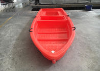 Rotomolding 8 osób Plastikowa łódź wiosłowa do ratowania / połowów LLDPE A4000mm