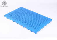 Kratka podłogowa z miękkiego tworzywa sztucznego Palety plastikowe HDPE do magazynu 1000 * 600 * 50 Mm