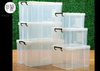 Pojemniki plastikowe do przechowywania w stosie, plastikowe pudełko na skrzynki o pojemności 60 litrów