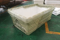 1100L Heavy Duty Polyethylene Plastic Luzem pralni Utility Carts Idealny dla materiałów tekstylnych w ruchu