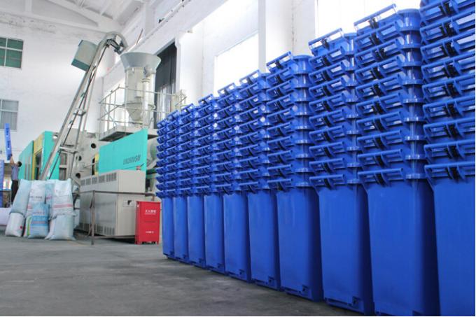 Pojemnik na odpady HDPE o pojemności 240 litrów, z koszem na śmieci HDPE lub koszem na śmieci