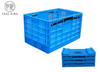 Kwadratowa, składana plastikowa skrzynia, składane plastikowe pojemniki do przechowywania 600 * 400 * 340 Mm