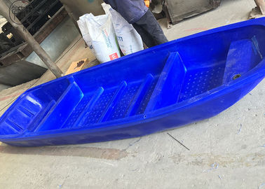 B4M Plastikowa łódź wiosłowa z rowkiem, łodzie rybackie Poly River z silnikiem przyczepnym