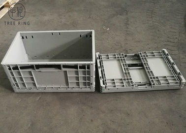 PE 50 Liter Plastikowa skrzynia składana, Wall Utility Plastikowe skrzynie wentylacyjne do przechowywania