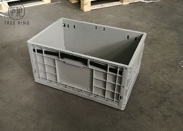 PE 50 Liter Plastikowa skrzynia składana, Wall Utility Plastikowe skrzynie wentylacyjne do przechowywania