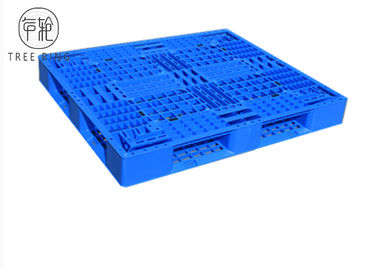 Dwupoziomowe dwustronne palety plastikowe Hdpe, układane w stos z 6 prętami zbrojeniowymi