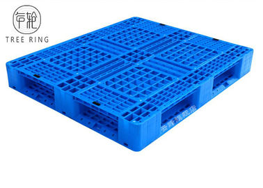 Dwupoziomowe dwustronne palety plastikowe Hdpe, układane w stos z 6 prętami zbrojeniowymi