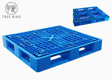Dwupoziomowe dwustronne palety plastikowe Hdpe, układane w stos z 6 prętami zbrojeniowymi