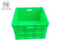 Polietylenowe pudełka do układania w ciężkie produkty, plastikowe pudełko plastikowe z kwadratowymi elementami
