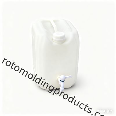 Formowany uchwyt 15-litrowy plastikowy kanister na wodę ułatwiający przenoszenie i trwałe przechowywanie