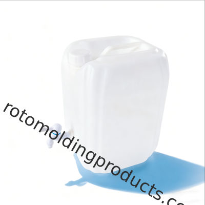 Kanister prostokątny o pojemności 20 litrów z kranem śrubowym, solidny i trwały