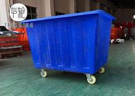 Commercial Textile Mobile Tapered Plastic Box Truck Cart do odzieży przemysłowej
