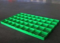 Custom Warerhouse Ground Green Plastikowa paleta podłogowa do zamrażarki niskotemperaturowej -30 C