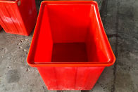 Red Heavy Duty 160L Plastikowe pojemniki do recyklingu Zbiornik na wodę do akwaponic Fish Fram
