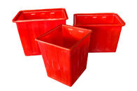 Solidny, trwały pojemnik na papier, plastikowe pojemniki na odpady kuchenne w kolorze czerwonym