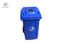100 Lt Plastikowe kosze na śmieci Odpady Wheelie Bin 120 litrów z zamkiem i gumową zatyczką