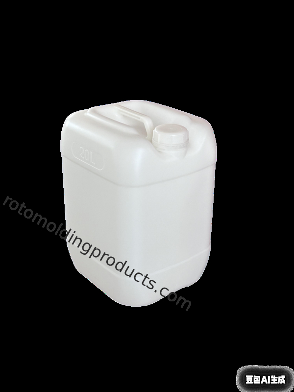 Ergonomiczny wózek skrzyniowy z polietylenu z ergonomicznym uchwytem, wykonany techniką formowania rotacyjnego i ze stalową podstawą