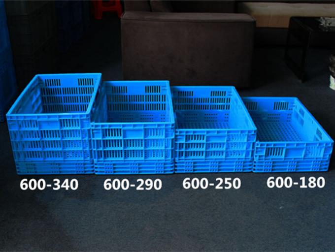 600 * 400 * 340 Rodzaj siatki Plastikowe składane skrzynki składane do żywności